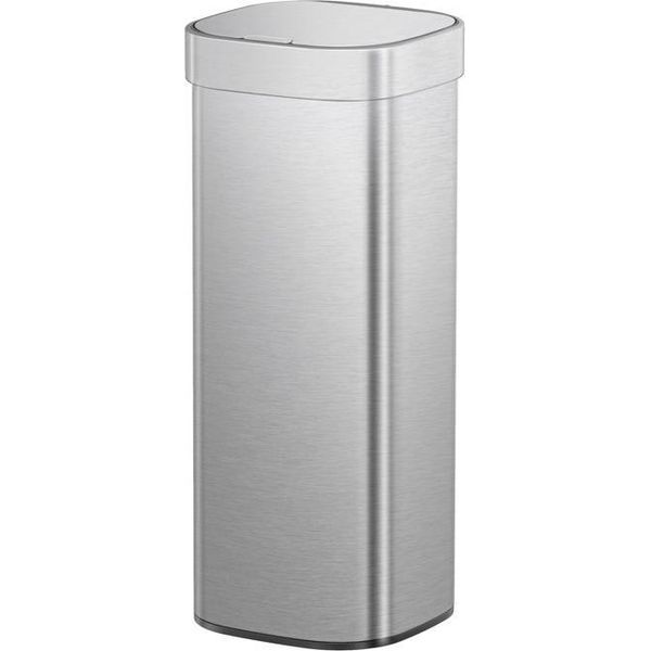 Eko - Cestino Loft Touch Top 40 Litri - Acciaio Inox Plastica - Acciaio Inox Opaco-image