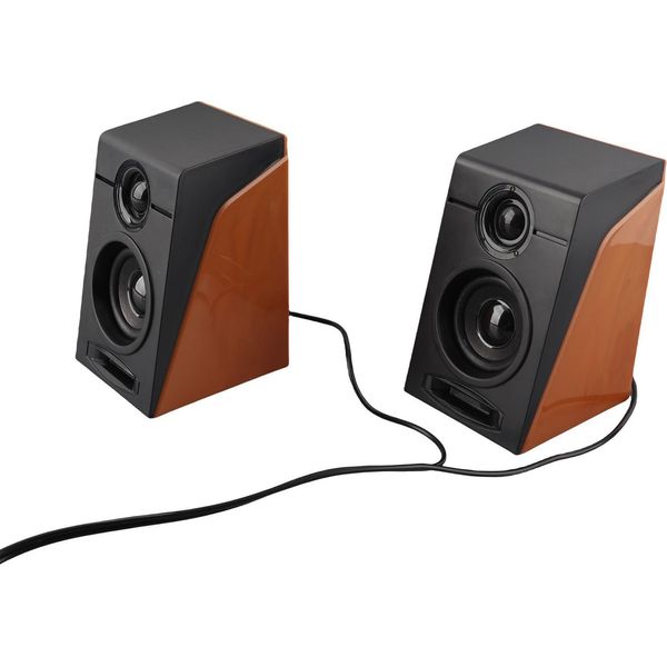 Cocoarm Altoparlante Per Computer Cavo Usb Altoparlante Per Pc Altoparlante Hifi Con Bassi Profondi Altoparlante Da Tavolo Plug & Play Altoparlante Per Computer Portatili Per Tvs Computer Laptop, Volume Regolabile,-image