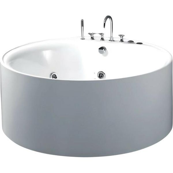 Vasca Idromassaggio Whirlwanne Vasca Idromassaggio Blubberbad Hydromassagewanne 135X135 Cm-image