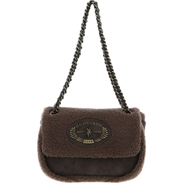 U.S. Polo Assn. Borsa A Tracolla Borsetta Holly Small Flap Bag Stone Grigio Talpa-image