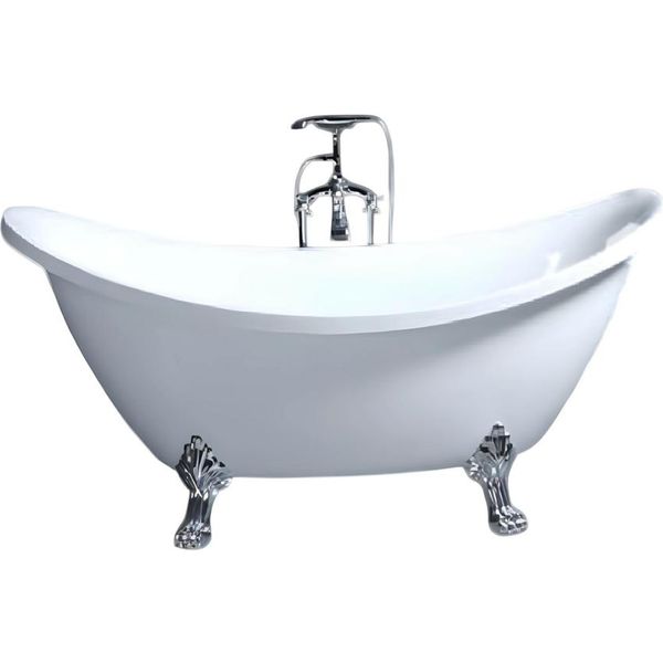 Vasca Da Bagno Di Design Vasca Da Bagno Relax Vasca Da Bagno Comfort Vasca Da Bagno In Acrilico Vasca Da Bagno 170X80 Cm-image