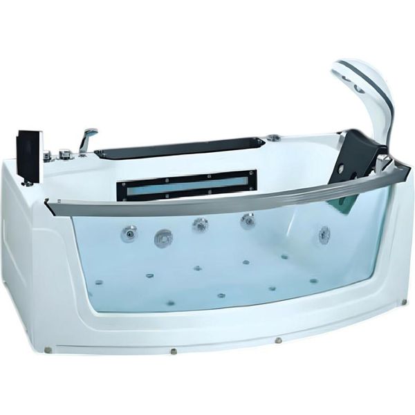 Vasca Idromassaggio Vasca Per Massaggi Vasca Per Il Benessere Vasca Freestanding 170X90 Cm-image