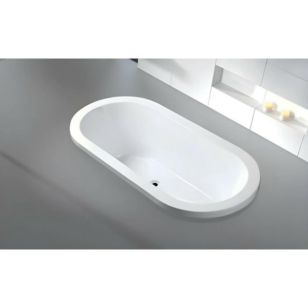 Vasca Wellness Vasca In Acrilico Vasca Comfort Vasca Da Incasso 150X80 Cm-image