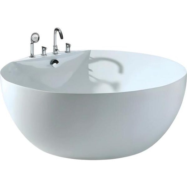 Vasca Rotonda Vasca Comfort Vasca In Acrilico Vasca Di Design 160X160 Cm-image