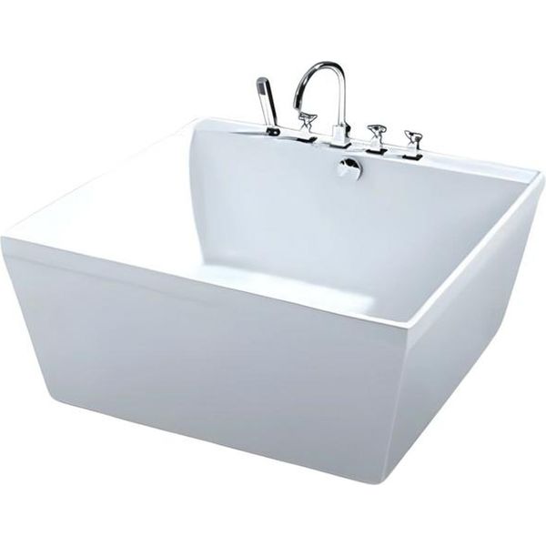Vasca Di Design Vasca In Acrilico Vasca Comfort Vasca Salvaspazio 135X135 Cm-image