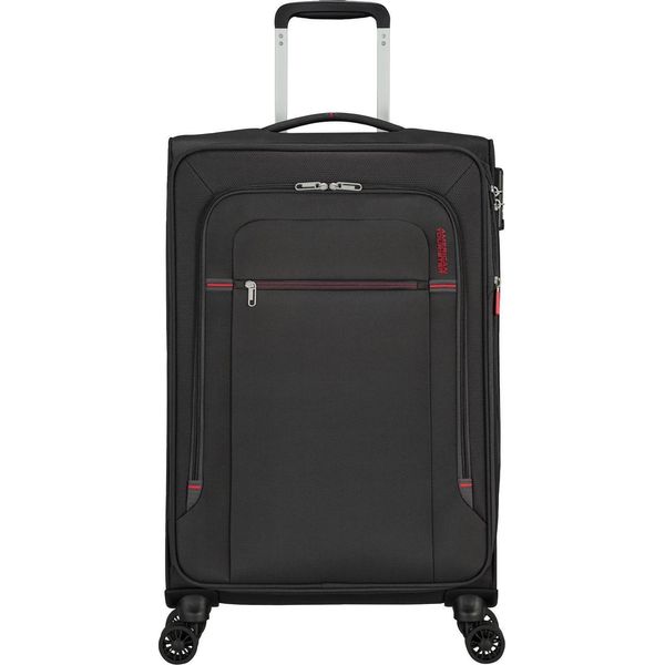 American Tourister Carrello Crosstrack Spinner 67 / 24 Tsa Exp Trolley Grey / Red Antracite-image