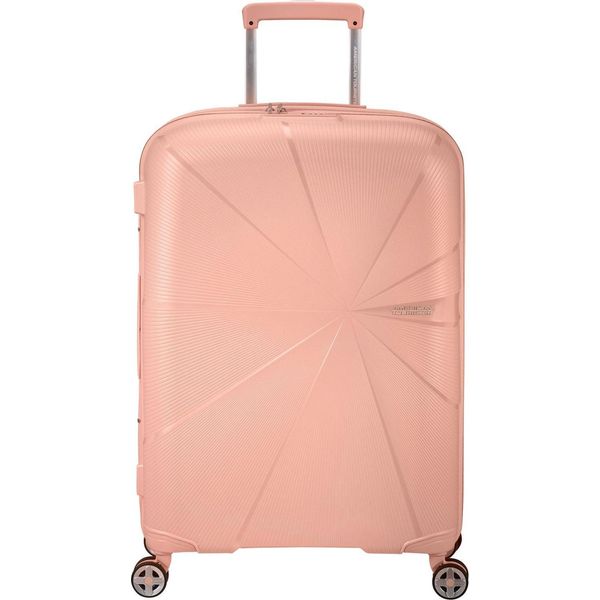 American Tourister Carrello Starvibe Spinner 67 / 24 Exp Tsa Peach Rosa-image