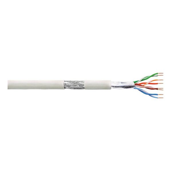 Logilink Professional CPV0017 Cavo Patch Logilink, Cat. 5E, Sf/Utp, 100 M, Grigio-image