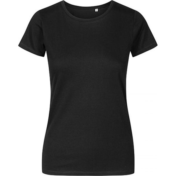 X.O By Promodoro 1505 | Maglietta Girocollo Da Donna, Cotone Pettinato - Colore: Nero - Taglia: S-image