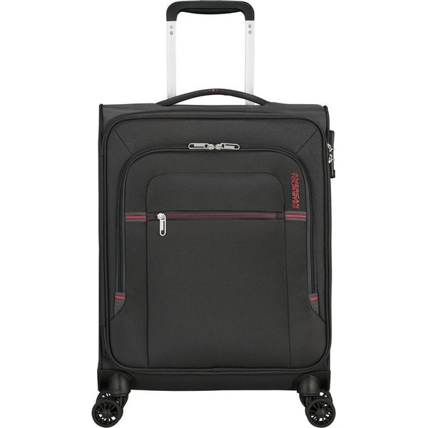 American Tourister Carrello Crosstrack Spinner 55 / 20 Tsa Trolley Grey / Red Antracite-image