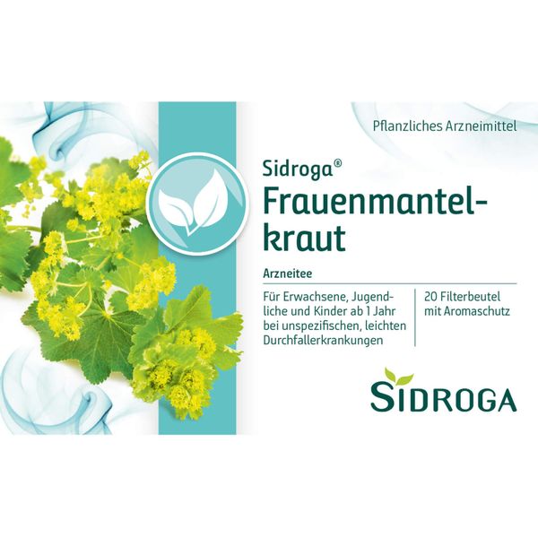 Sidroga Tè Medicinale Alle Erbe Di Lady's Mantle, 20 Pz. Bustina Filtro-image