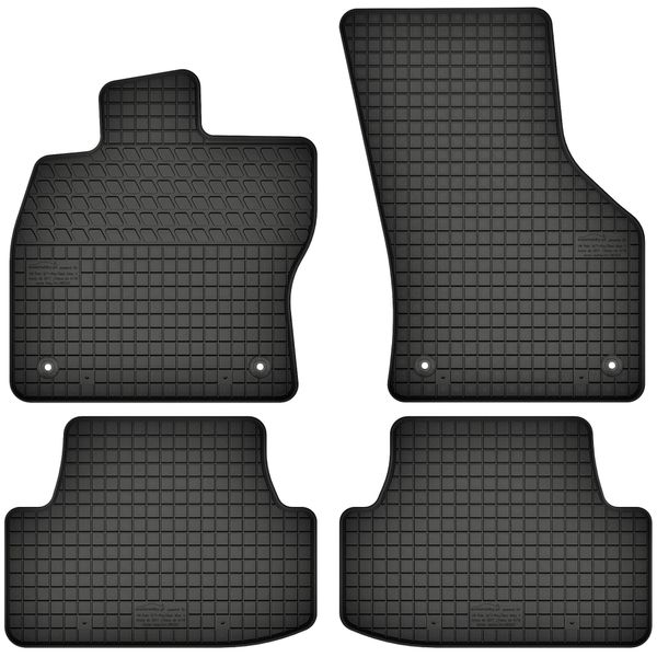 Tappetini In Gomma Adatti Per Seat Arona (Dal 2017) Set Di Tappetini In Gomma Nero + Tappo-image