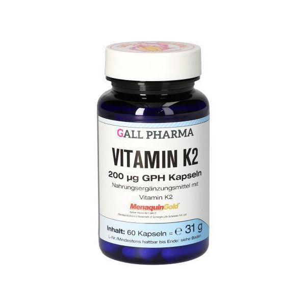 Vitamina K2 200 Ug Gph Kapseln, 60 St Kap-image