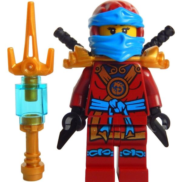 Lego Ninjago: Minifigure Deepstone Nya Mit Waffe Aus Dem Set 70751-image