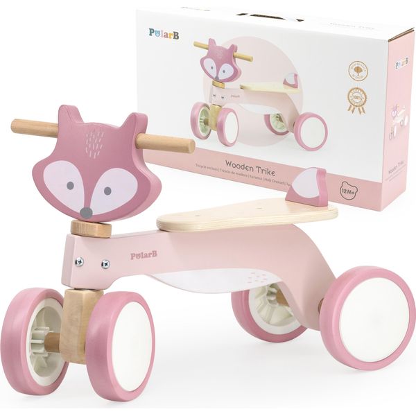 Viga Polarb Ruote Morbide In Legno Fox Rider-image