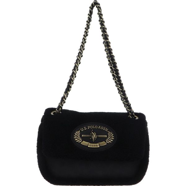 U.S. Polo Assn. Borsa A Tracolla Borsetta Holly Small Flap Bag Black Nero-image