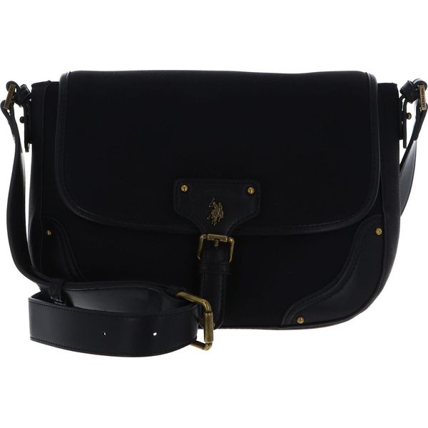 U.S. Polo Assn. Borsa A Tracolla Monroe Flap Bag Black Nero-image