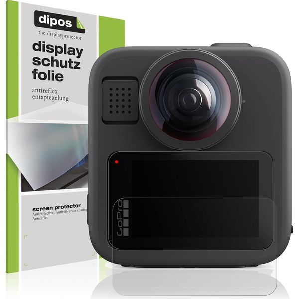 4X Pellicola Protettiva Per Gopro Max 2 Protezione Schermo Antiriflesso Dipos-image