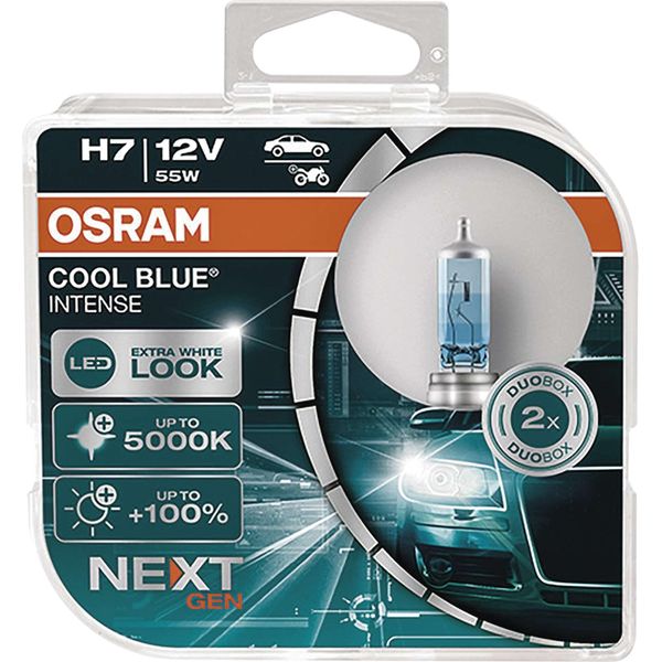 Osram Cool Blue Intense Nextgen. H7 Px26D 12V/55W (Scatola Di 2)-image