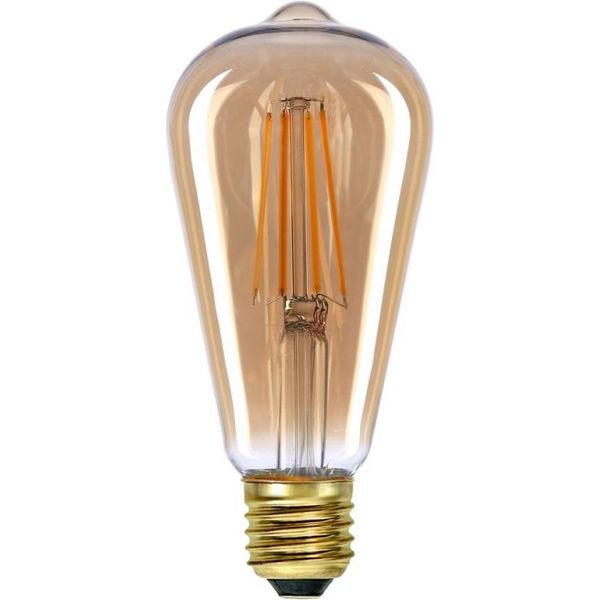 Lampadina Led 6W Ambra E27 2200K 3S Dimm 757-ST64-3DM-AMB Italux-image