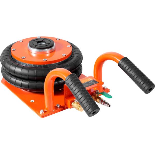 Succebuy Cric Pneumatico Da 3 Tonnellate, Cric Pneumatico Da 6600 Libbre, Colonna Rialzata E 6 Tubi D'acciaio, Compatto E Poco Ingombrante, Tampone In Gomma, Per Berlina, Suv, Pick-Up-image