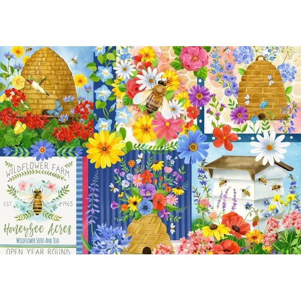 Puzzle Bluebird Alveari E Api - 1000 Pezzi-image