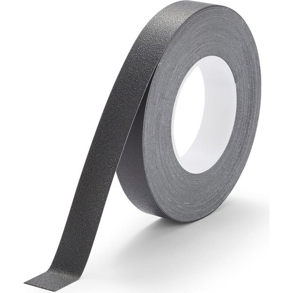 Nastro Adesivo Elasticizzato Non Abrasivo, Nero, 25 Mm/18,3 M-image