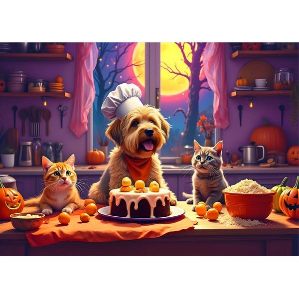 Bluebird Puzzle Puzzle Di Halloween - 300 Pezzi - Gioco Di Posa-image