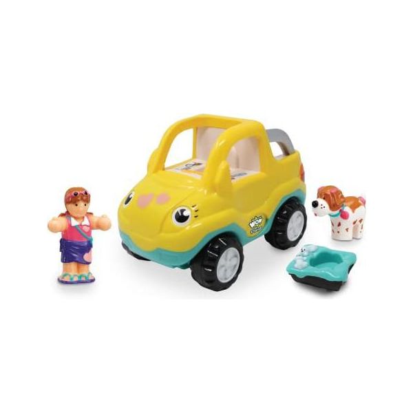 Wow Toys Paiges Pooch N Ride Auto Giocattolo Con Cane E Accessori-image