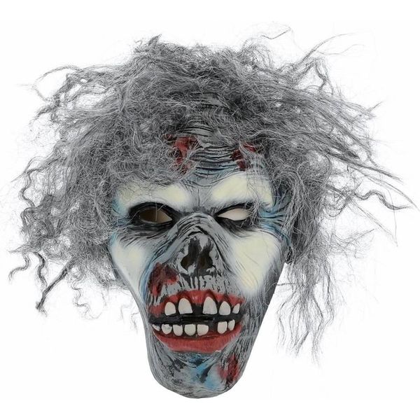 Smiffys - Maschera - Uomo/Ladies Unisex SM2737 (Taglia Unica) (Grigio)-image