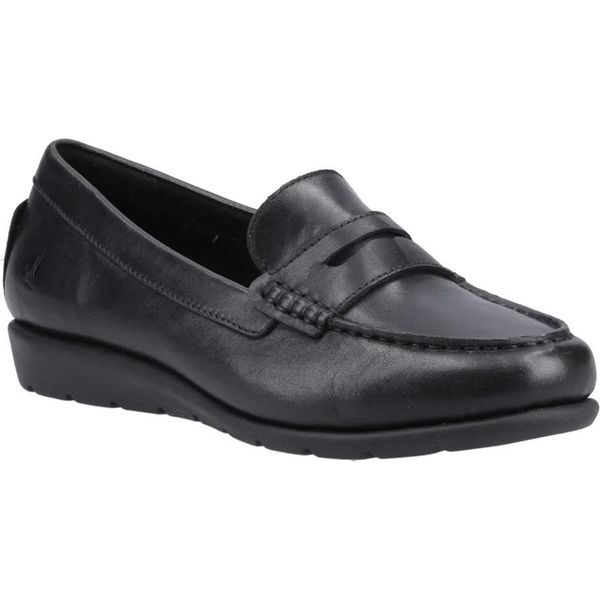 Hush Puppies - Scarpe Basse "Shelby"" Da Donna, Pelle FS12030 (42 Eu) (Nero)"-image