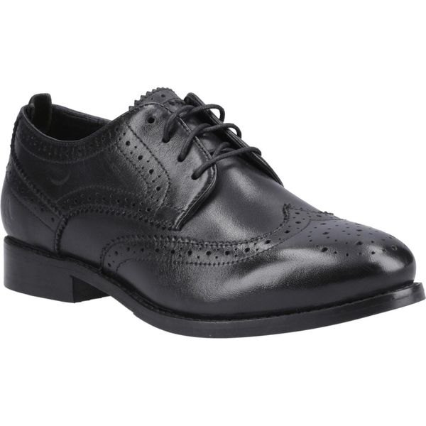 Hush Puppies - Scarpe Basse "Natalia"" Da Donna, Pelle FS11882 (39,5 Eu) (Nero/Nero)"-image