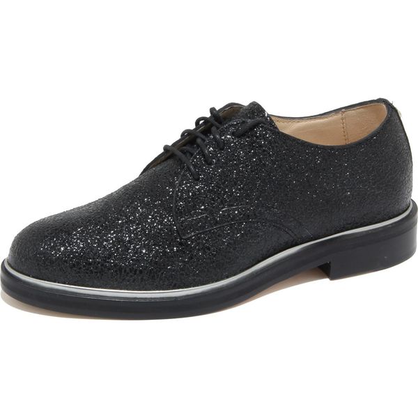 6237N Scarpe Allacciate Jimmy Choo Nero Scarpe Donna Shoes Women-image
