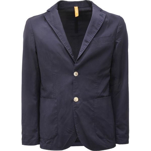 3929AT Giacca Uomo Martin Zelo Man Wool Jacket Blue-image