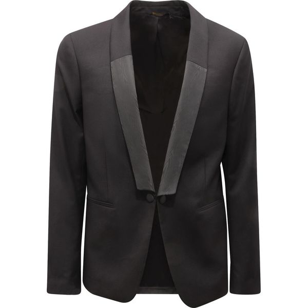 1793Av Giacca Uomo Patrizia Pepe Man Jacket Pattern Black-image