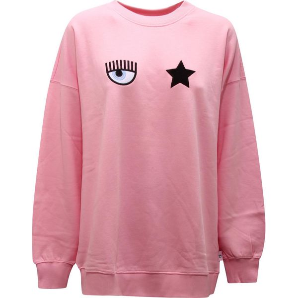 I8024 Maxi Felpa Donna Chiara Ferragni Woman Sweatshirt-image