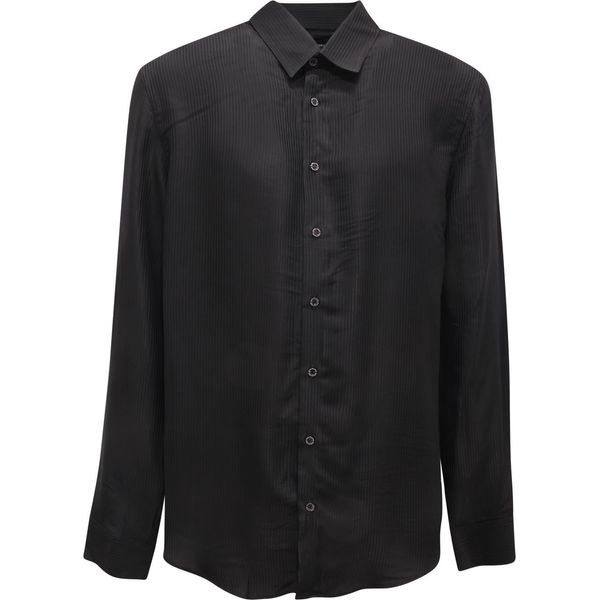 I6214 Camicia Uomo Patrizia Pepe Regular Fit Man Viscose Shirt-image