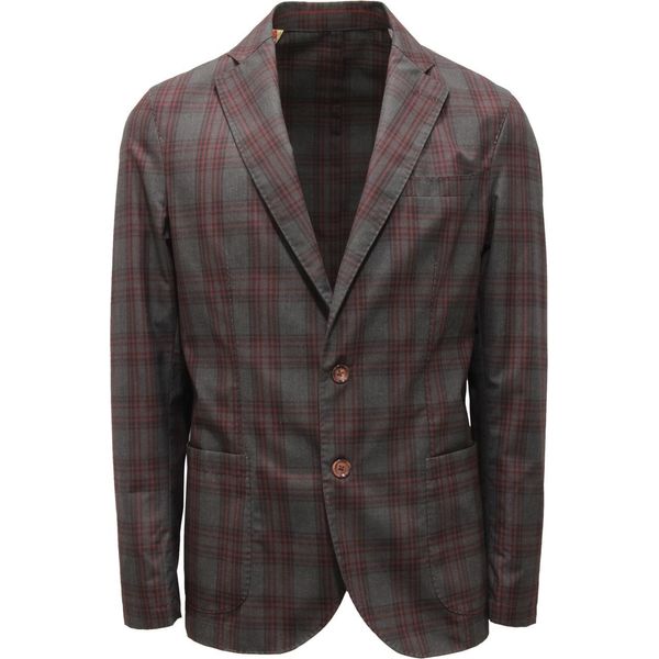 6230AT Giacca Uomo Martin Zelo Man Checked Jacket-image