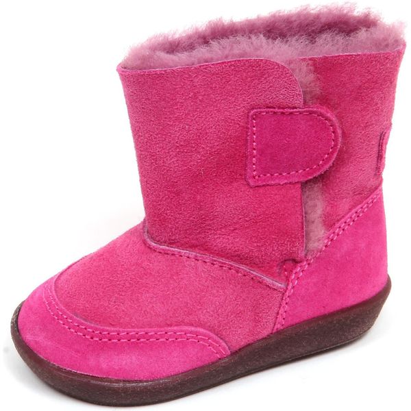 F7512 Stivale Bimba Girl Fuxia Falcotto Scarpe Eco Fur Inside Shoe Boot-image