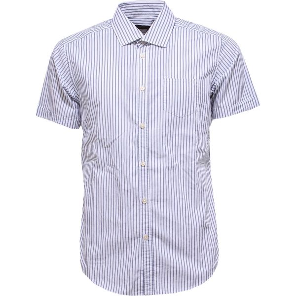 5420Y Camicia Uomo White/Blue Messagerie Patrizio Piscaglia Cotone Shirt Man-image
