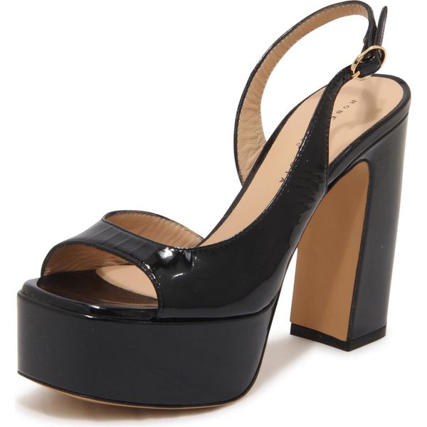 N3014 Sandalo Donna Roberto Festa Nizza Woman Patent Sandal-image