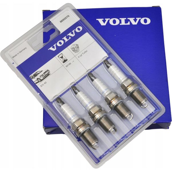 Volvo S40 V40 Turbo Candele Di Accensione Originali Oe-image