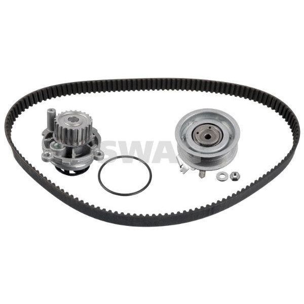 Swag 30 93 2814 Kit Cinghia Dentata + Pompa Acqua Per Vw Golf Iv Hatchback (1J1) Golf V Hatchback (1K1) Golf Vi (5K1) Touran (1T1, 1T2) Passat Variant-image