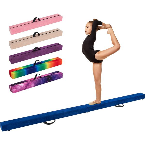 Trave Di Equilibrio Costway Per Bambini, Trave Di Equilibrio, Trave Da Ginnastica Con Maniglia Di Trasporto E Pavimento, Trave Di Equilibrio Da Ginnastica, Trave Di Equilibrio Da Ginnastica Per Casa-image