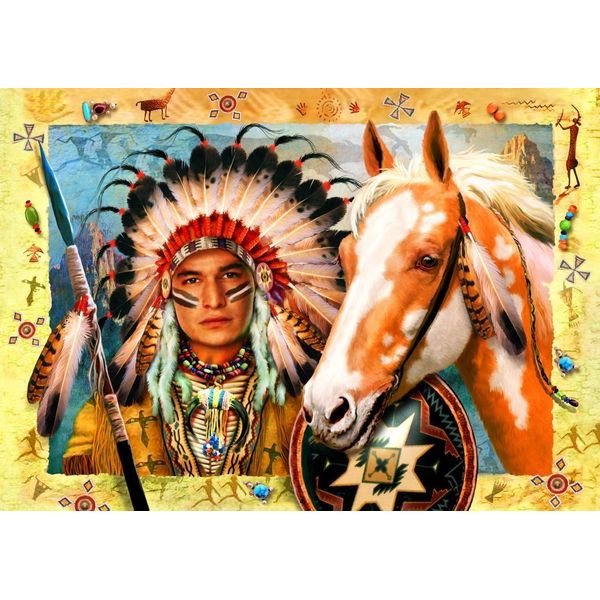 Bluebird Puzzle Capo Indiano - 1500 Teile Buntes Puzzle-image