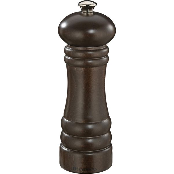 Zassenhaus 20120 Macinapepe "Berlin"" 18 Cm, Faggio Tinto Scuro"-image
