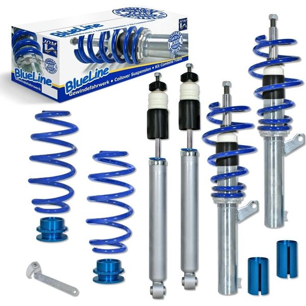 Sospensioni Coilover Blueline Per Golf 5 1K Anno Di Costruzione 2003 - 2008 Adatto Per Vw Golf 5 1.4 / Tsi, 1.6, 2.0, 2.0T / Dsg, 1.9Tdi-image
