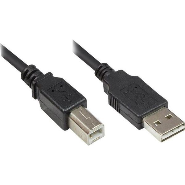 Good Connections 2510-EU03 Good Connections USB2.0 Kabel Easy A-B Schw. 3M-image