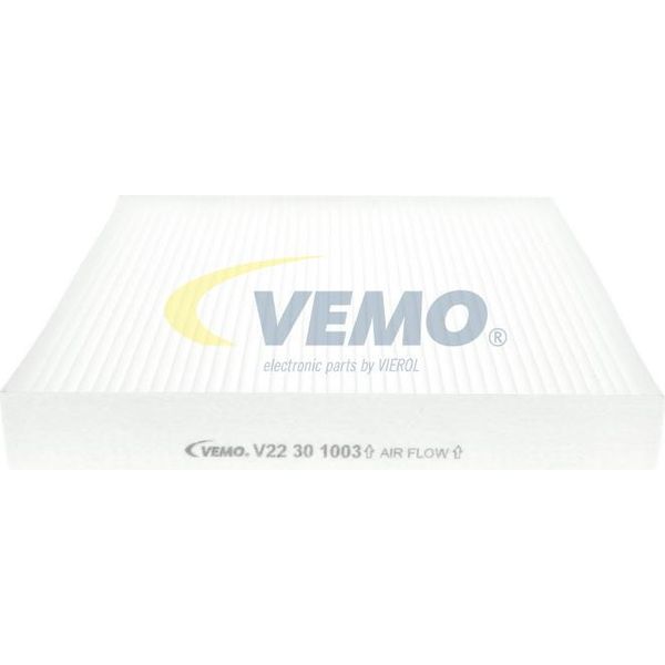 Filtro Abitacolo Vemo V22-30-1003 Filtro Antipolline Adatto Per Peugeot Partner Combispace (5F)-image