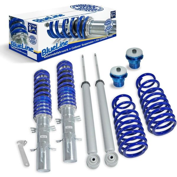 Sospensioni Coilover Jom, Adatte A Vw Golf 4, Bora, New Beetle+ Audi A3 + Seat Leon, Toledo, Cupra, Skoda Octavia-image